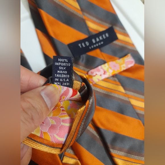 Ted Baker London Mens Tie - Picture 5 of 7